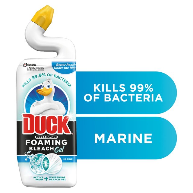 Duck Foaming Bleach Gel Toilet Liquid Cleaner Marine   750ml GOODS M&S   