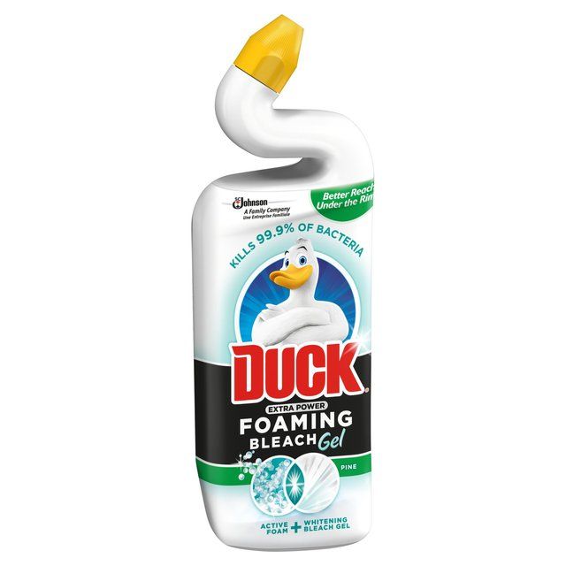 Duck Foaming Bleach Gel Toilet Liquid Cleaner Pine    750ml GOODS M&S   