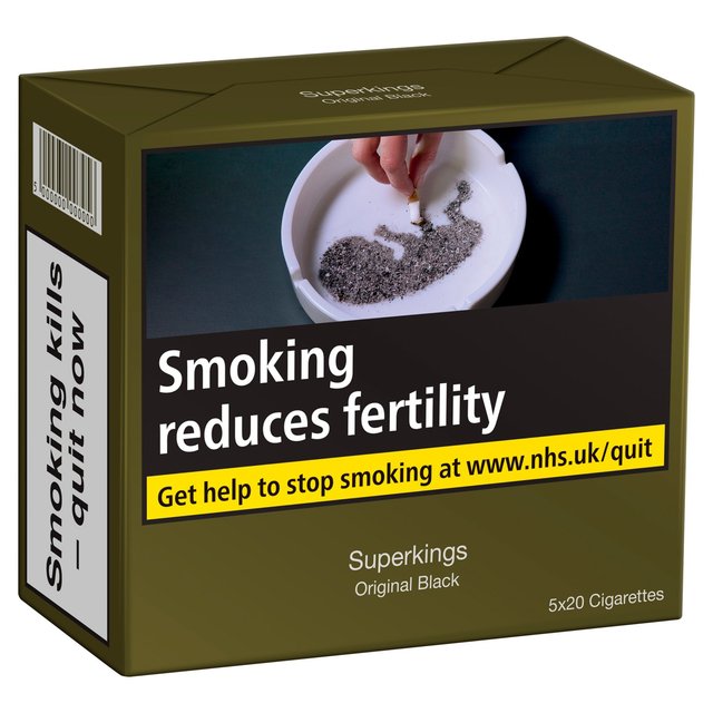 Superkings Original Black   5 x 20 per pack GOODS M&S   