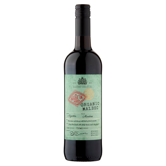 Made in Mendoza Organic Malbec   75cl GOODS M&S   