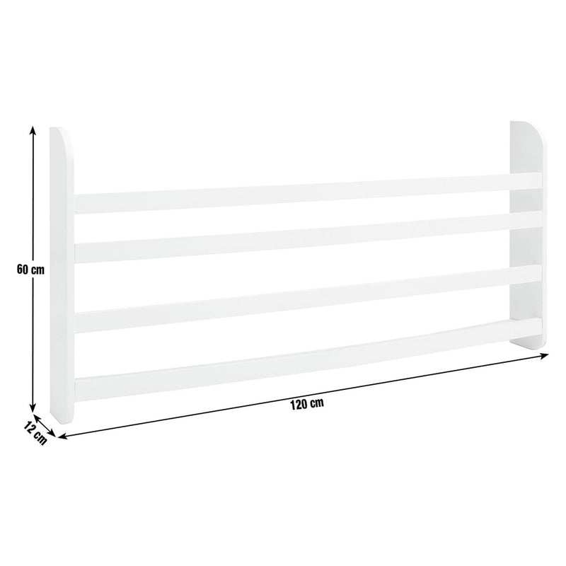 Habitat white wide wall shelf, UK version