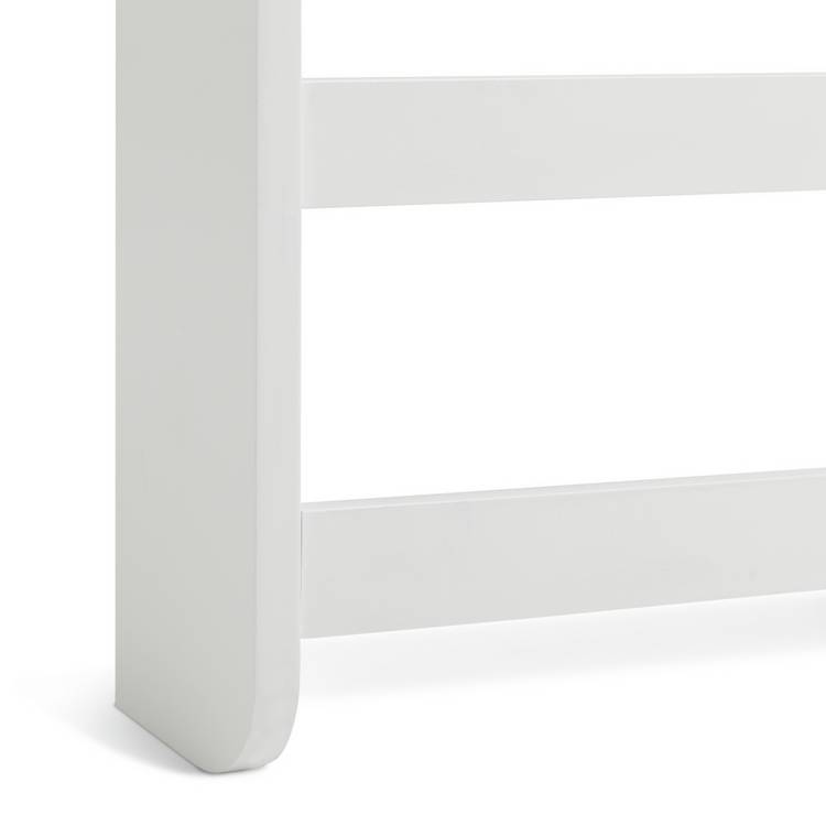 Habitat white wide wall shelf, UK version