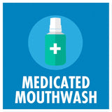 Colgate Peroxyl Medicated Mouthwash Alcohol Free 300ml   300ml GOODS M&S   