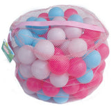Chad Valley play balls pink and blue bag of 100 - British product