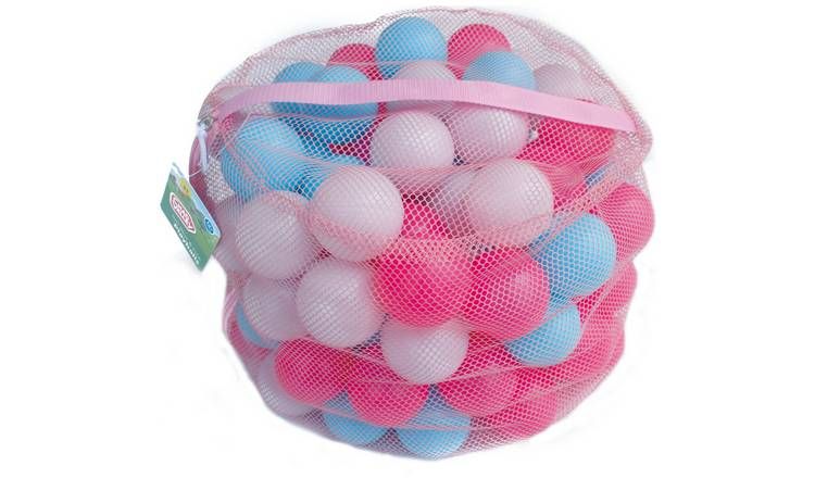 Chad Valley Bag of 100 Pink and Blue Play balls GOODS Argos