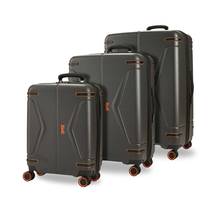 Rock Genesis 3 piece hardside luggage set - British product