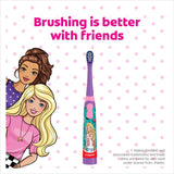 Colgate Kids Barbie Extra Soft Battery Toothbrush 3+ Years GOODS M&S   