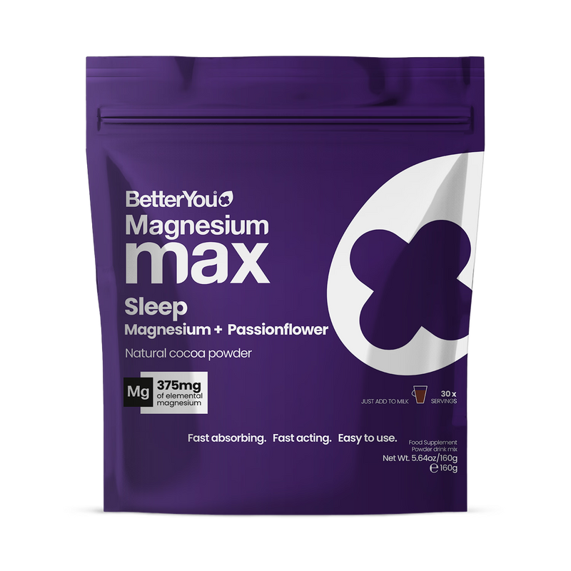 BetterYou Magnesium Max Sleep Powder 120g, UK version