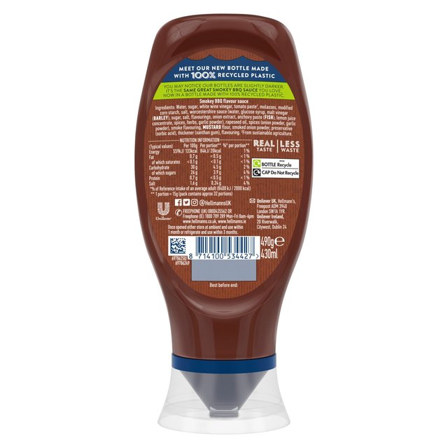 Hellmann's Smokey BBQ Sauce   430ml