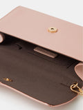 Accessorize pink fold over clutch bag, imported from the UK