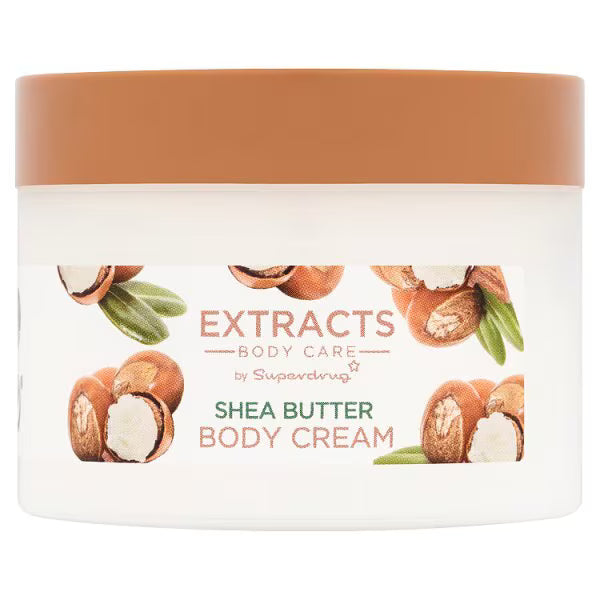 Superdrug Shea Body Cream Travel Mini 75ml (British brand)