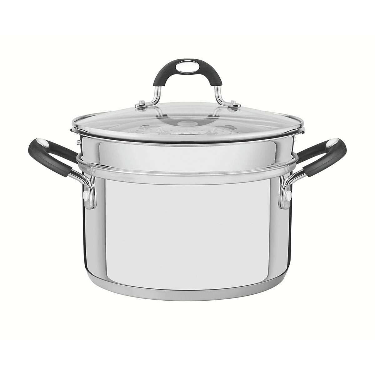 Tramontina 20cm steamer set stainless steel, UK version