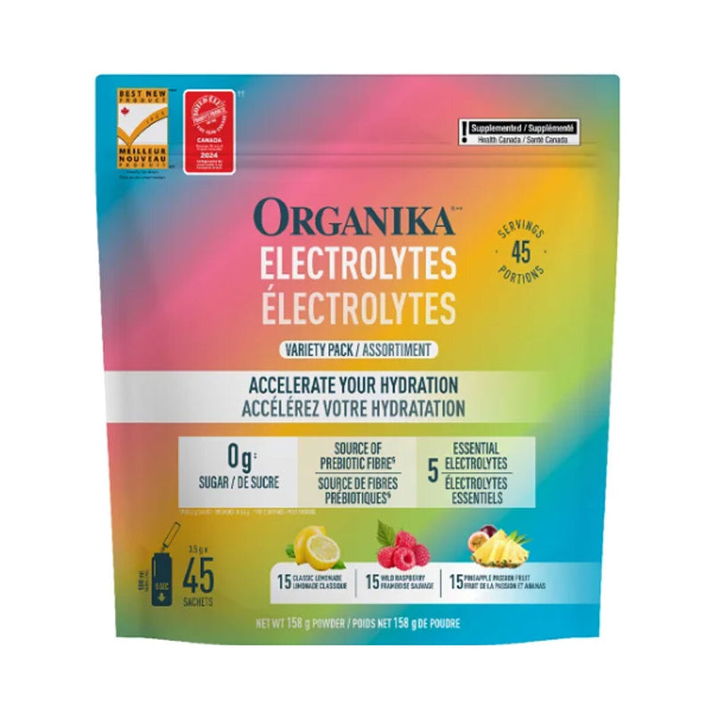 Organika Electrolytes Variety pack 45ct (British brand)
