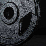 Marcy Eco 60kg Olympic weight set with 7ft barbell, British brand