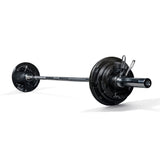 Marcy Eco 60kg Olympic weight set with 7ft barbell, British brand
