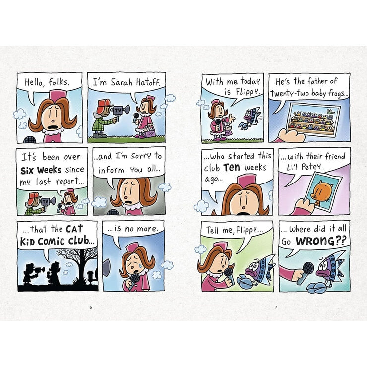 Cat Kid Comic Club paperback 4-book collection, imported from the UK