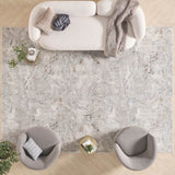 Nourison Glitz Grey Area Rug - British product
