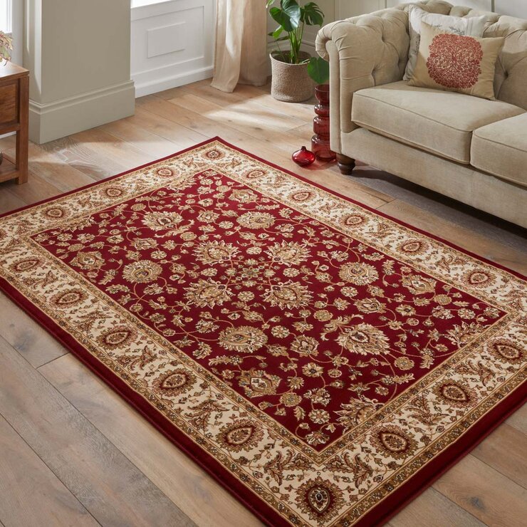 Concept Looms Grand Heritage Red Rug, imported from the UK