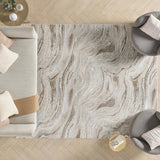Nourison Glitz Gold Marble area rug 120x180 cm - British product