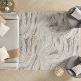 Nourison Glitz Gold Marble area rug 120x180 cm - British product