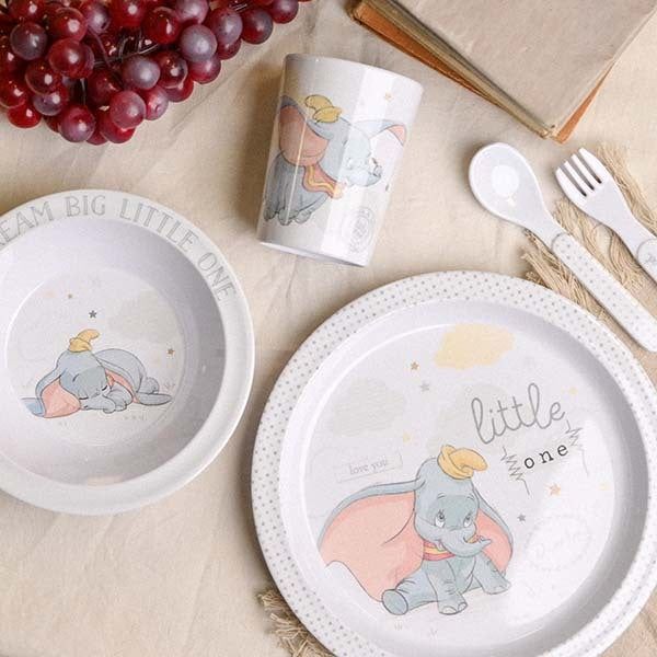 Disney 5 Piece Melamine Crockery Set - Dumbo GOODS Superdrug   