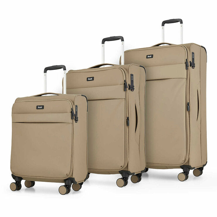 Rock Harper 3-piece softside luggage set, UK version