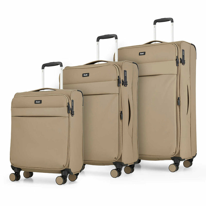 Rock Harper 3-piece softside luggage set, UK version