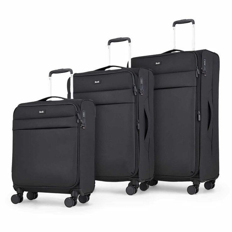 Rock Harper 3-piece softside luggage set, UK version