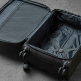 Rock Harper softside luggage set black (British brand)
