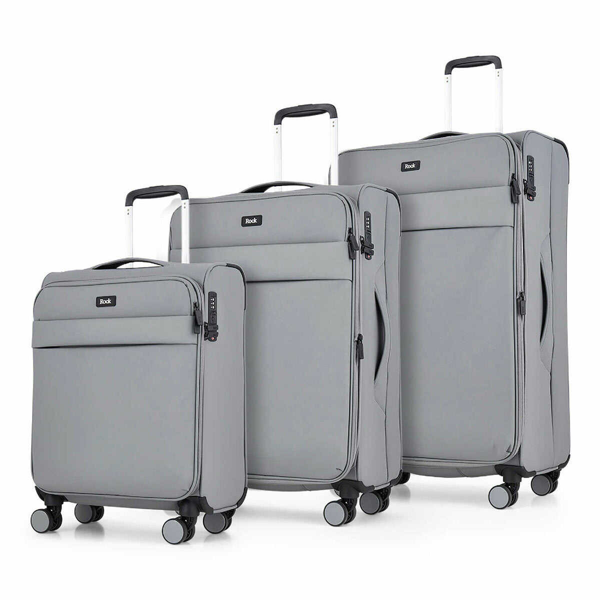 Rock Harper 3-piece softside luggage set, UK version