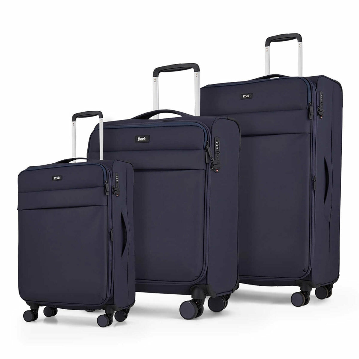 Rock Harper 3-piece softside luggage set, UK version