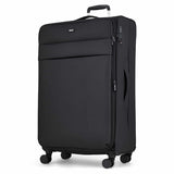 Rock Harper softside luggage set black (British brand)