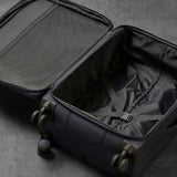 Rock 3 piece softside luggage set in navy (British brand)
