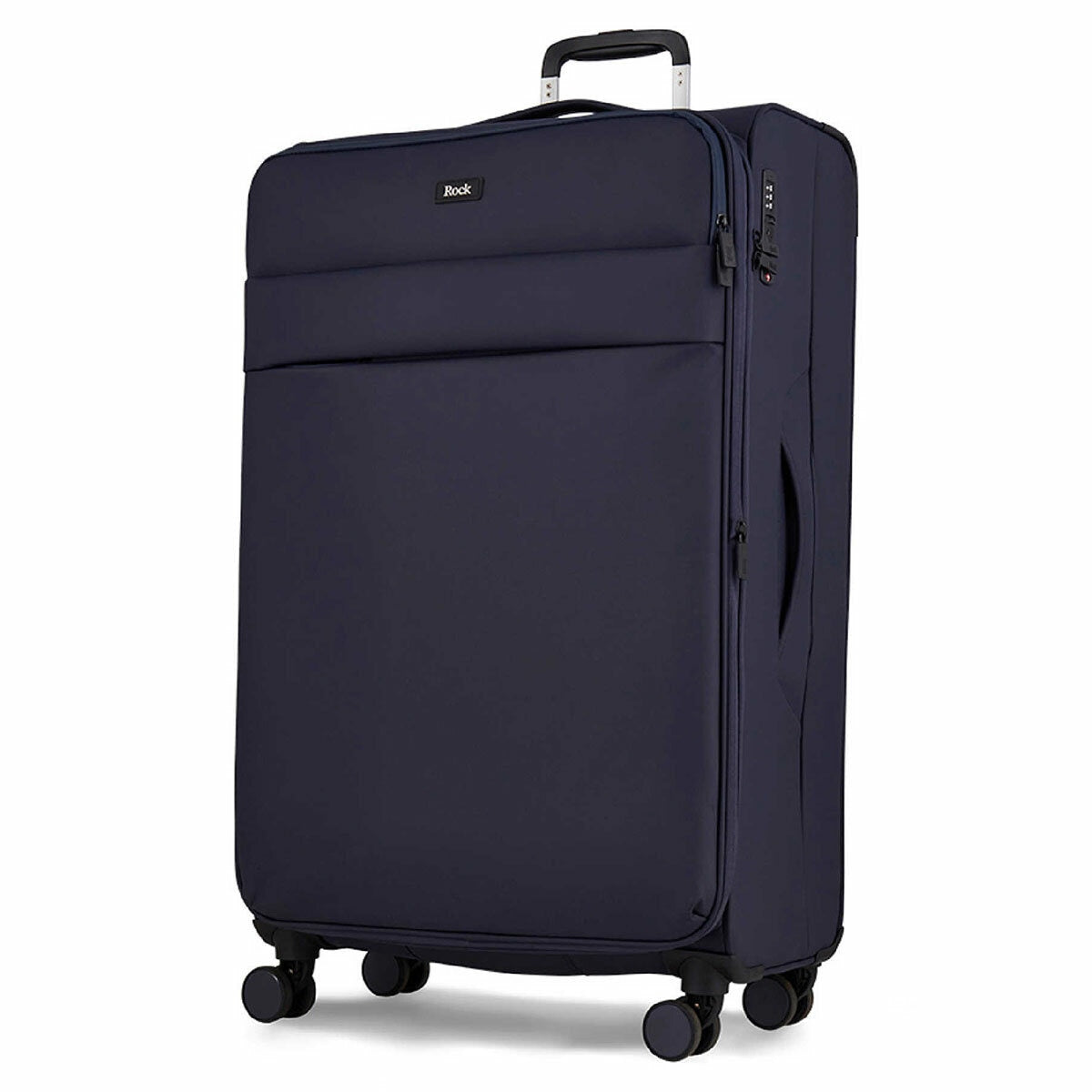 Rock 3 piece softside luggage set in navy (British brand)