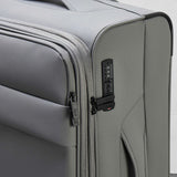 Rock Harper 3 piece softside luggage set in grey (British brand)