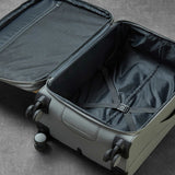 Rock Harper 3 piece softside luggage set in grey (British brand)