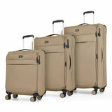 Rock Harper 3-piece softside luggage set, UK version