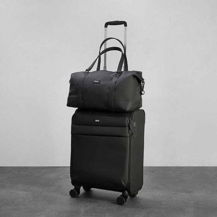 Rock Harper softside 2 piece luggage set cabin and holdall (British brand)