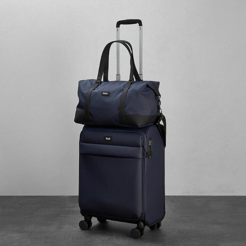 Rock Harper softside 2 piece luggage set cabin and holdall (British brand)