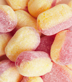 Harrods rhubarb and custard hard-boiled sweets 160g, UK version