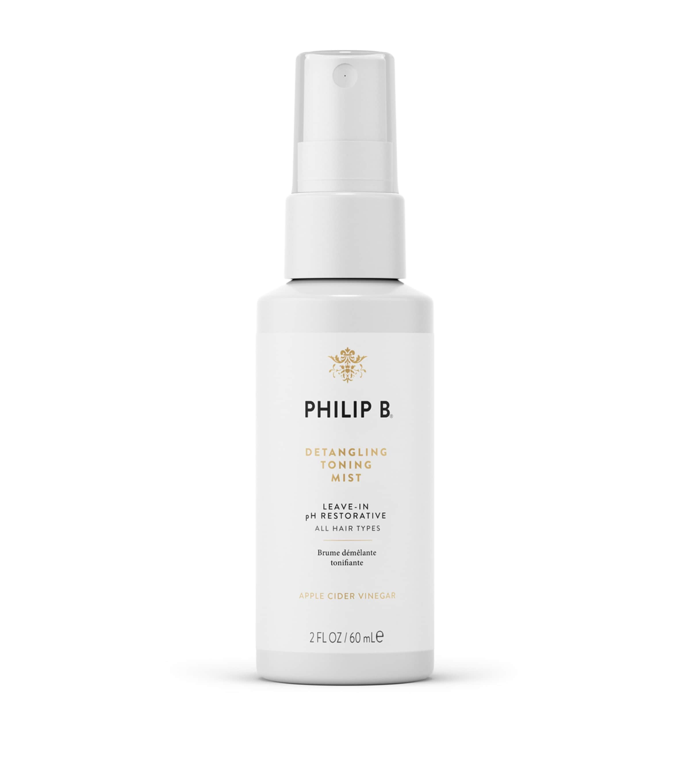 Philip B Detangling Toning Mist 60ml, imported from the UK