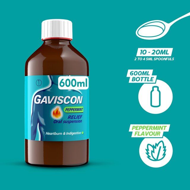 Gaviscon Liquid Heartburn & Indigestion Aniseed   600ml GOODS M&S   