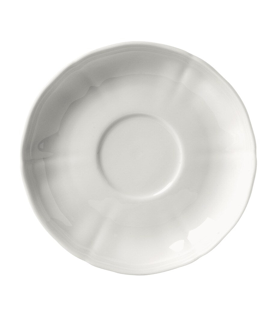 Ginori 1735 Antico Doccia porcelain tea saucer 15cm, UK version