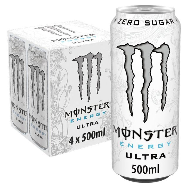 Monster Energy Drink Ultra   4 x 500ml GOODS M&S   