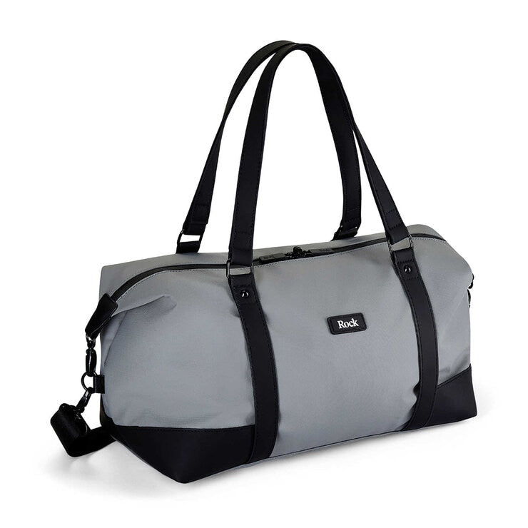 Rock 2 piece softside cabin and holdall luggage set grey, UK version