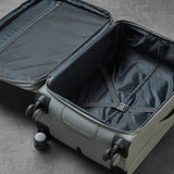 Rock 2 piece softside cabin and holdall luggage set grey, UK version