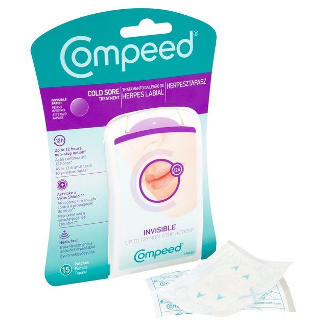 Compeed Invisible Cold Sore Patch   15 per pack GOODS M&S   