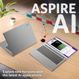 Acer Aspire 14 AI laptop 14 inch, imported from the UK