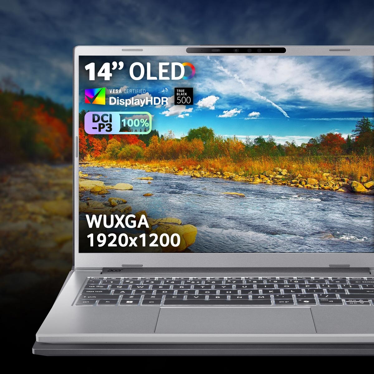 Acer Aspire 14 AI laptop 14 inch, imported from the UK