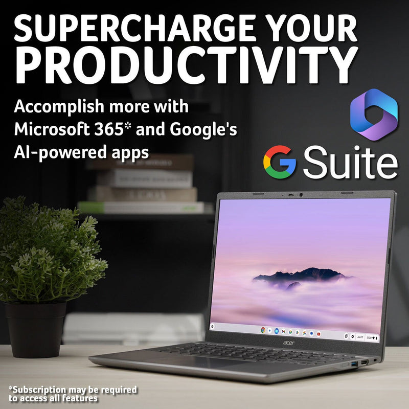 Acer Chromebook Plus 514 i5 8GB 14 inch, imported from the UK